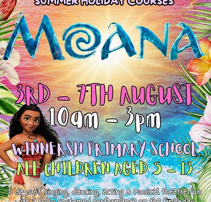 Moana – Summer Musical Theatre Course