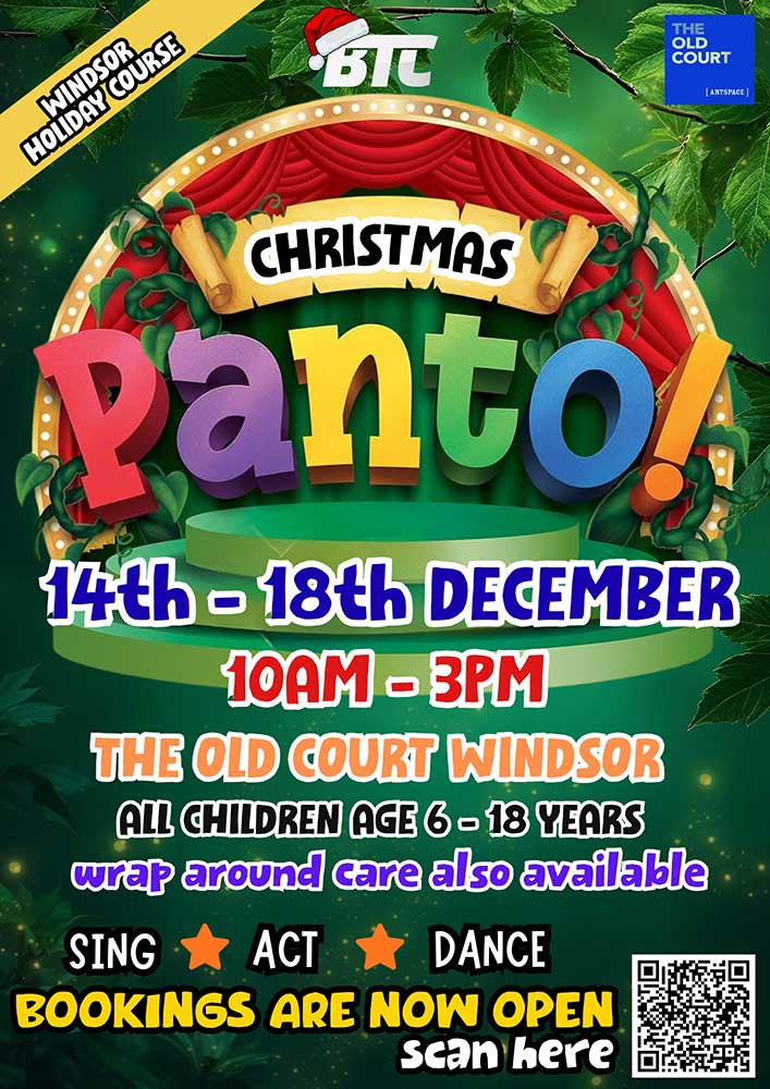 Christmas Panto Musical Theatre Course